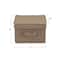 Household Essentials Fabric Storage Bin with Lid, 2ct.
